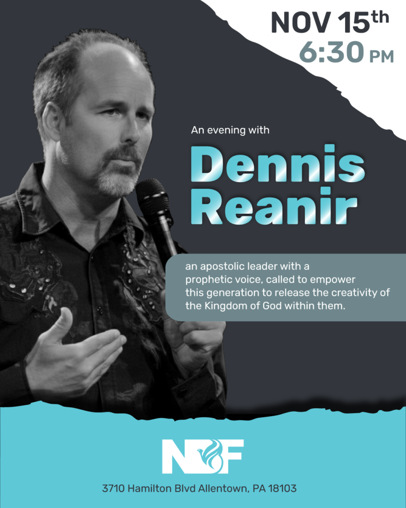 apostolic leader either prophetic voice teacher Dennis Reanir